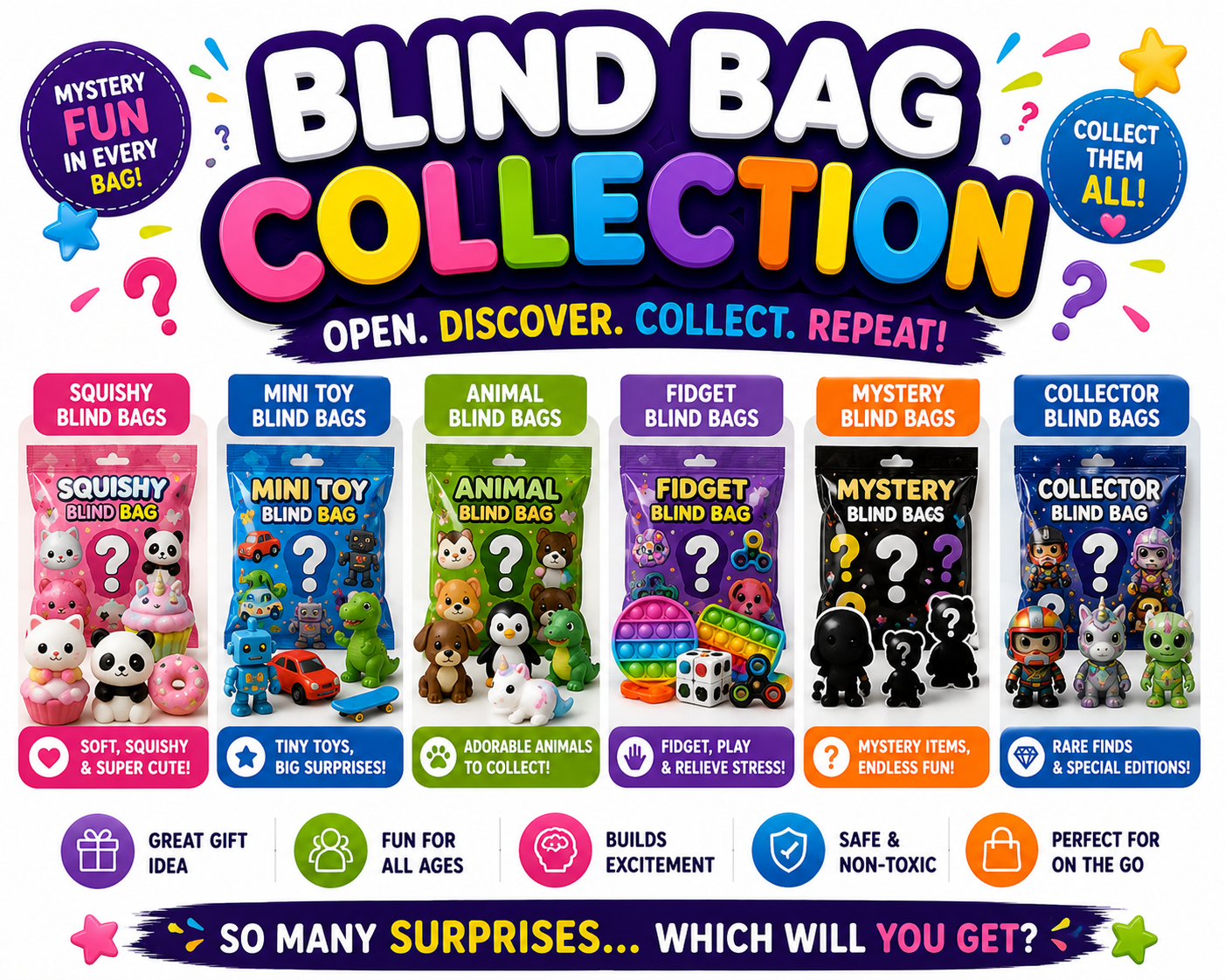 Blind bags collection