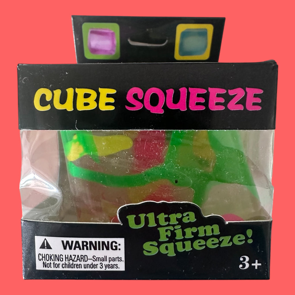 Cube Marble Squeeze – Ultra Firm Sensory Squishy Fidget Toy