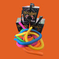 Noodles Stretch & Squish Sensory Toy – Super Stretchy Fidget Stress Relief Toy for Kids & Adults