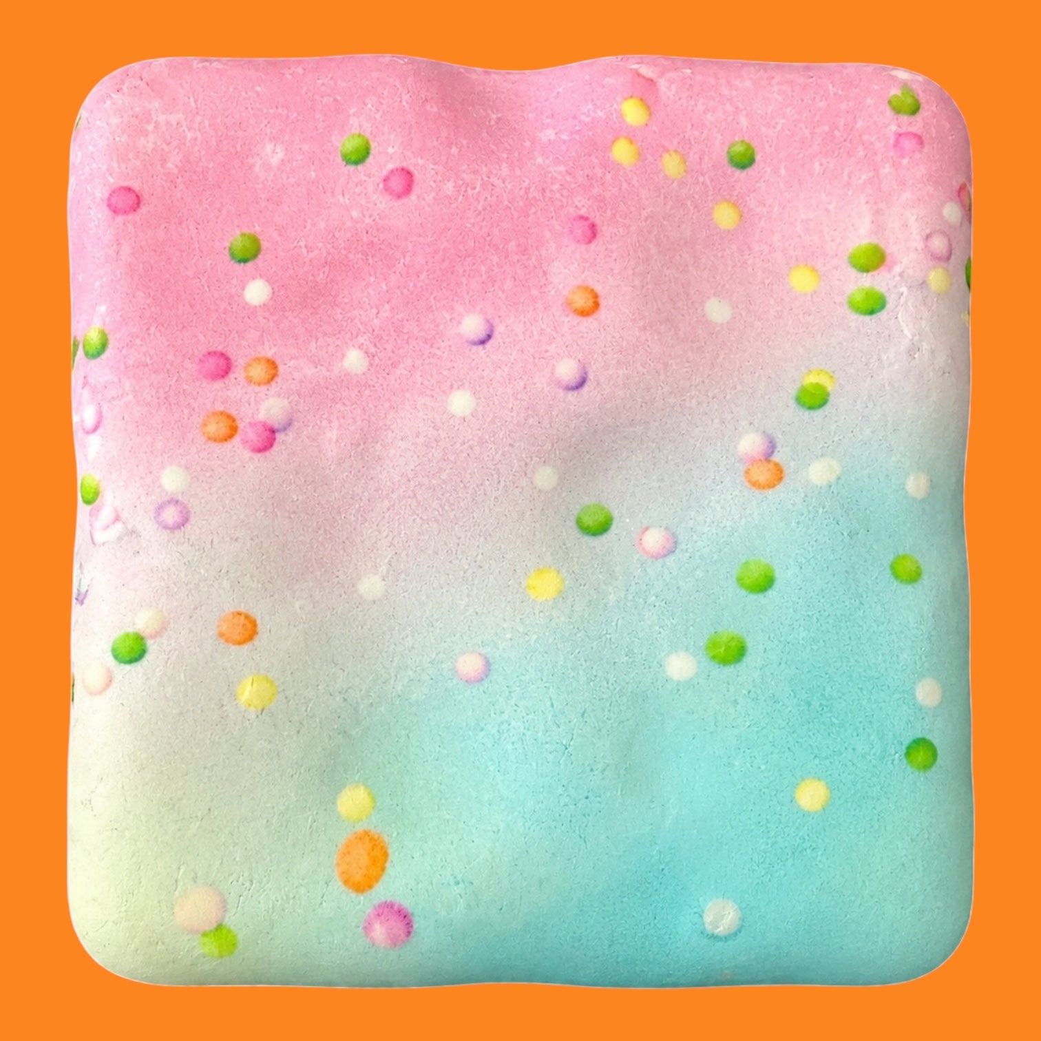 Cheese Squeeze Marble Squishy – Colourful Sensory Stress Relief Fidget Toy