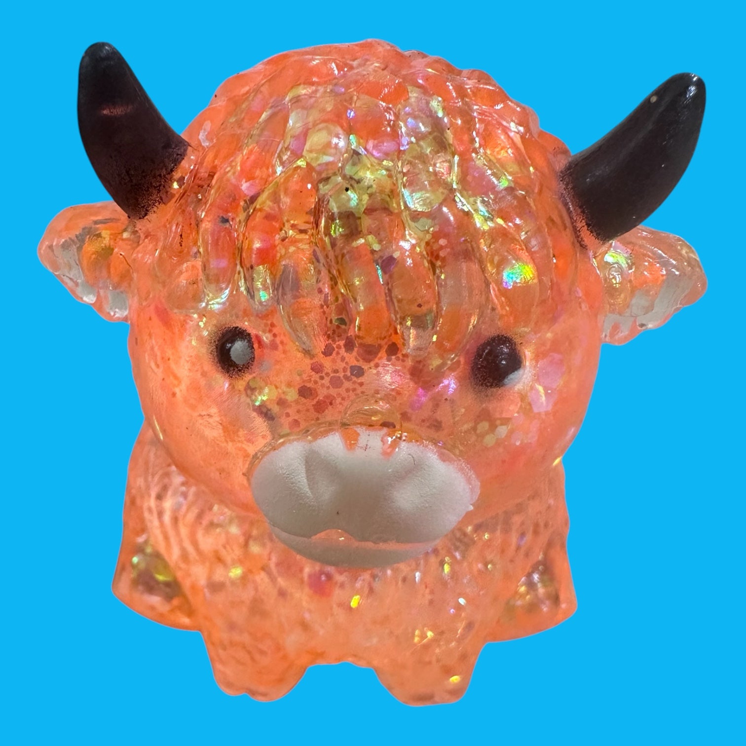 Crystal Squish Stretch Ball Animal Toy – Glitter Sensory Stress Relief Fidget Toy for Kids