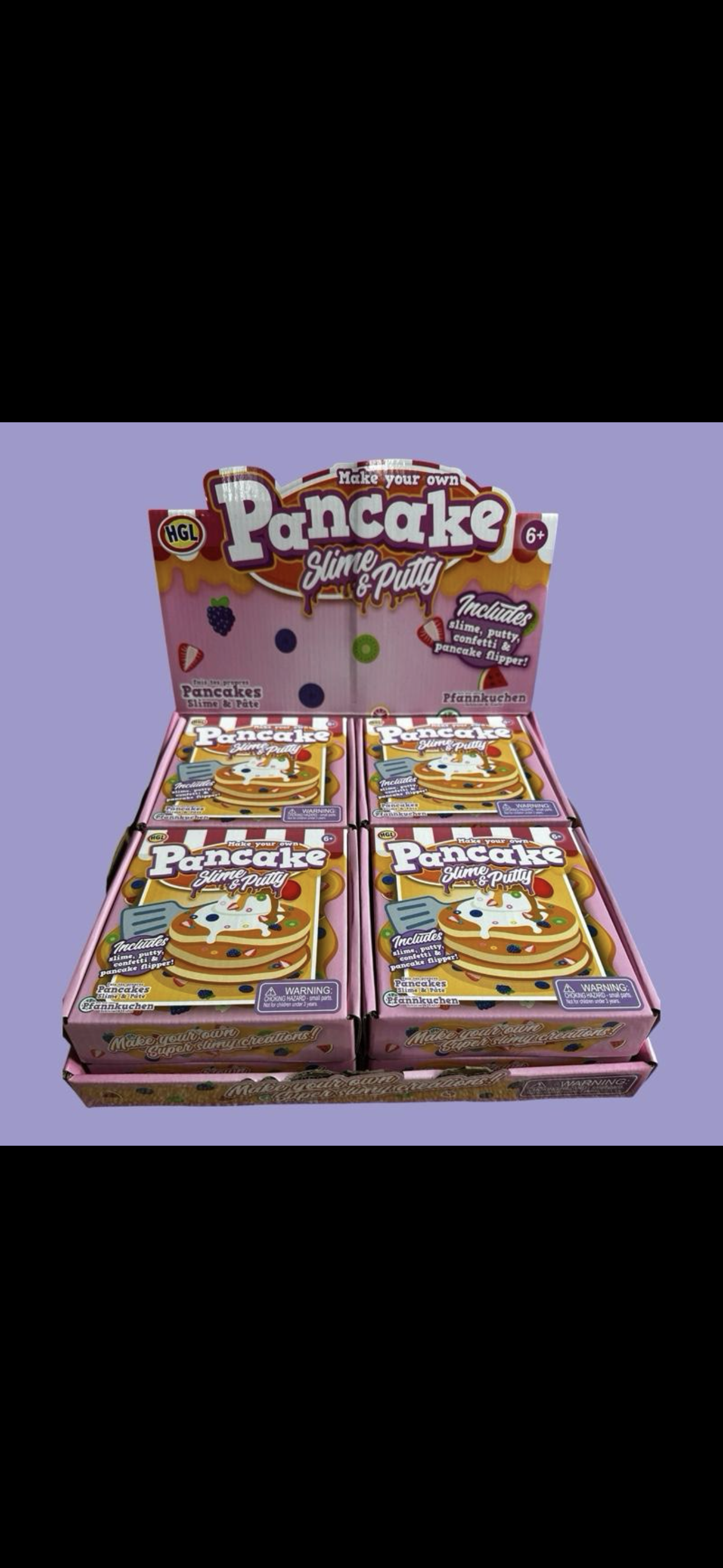 Make Your Own Pancake Slime & Putty Kit – DIY Sensory Slime Toy for Kids