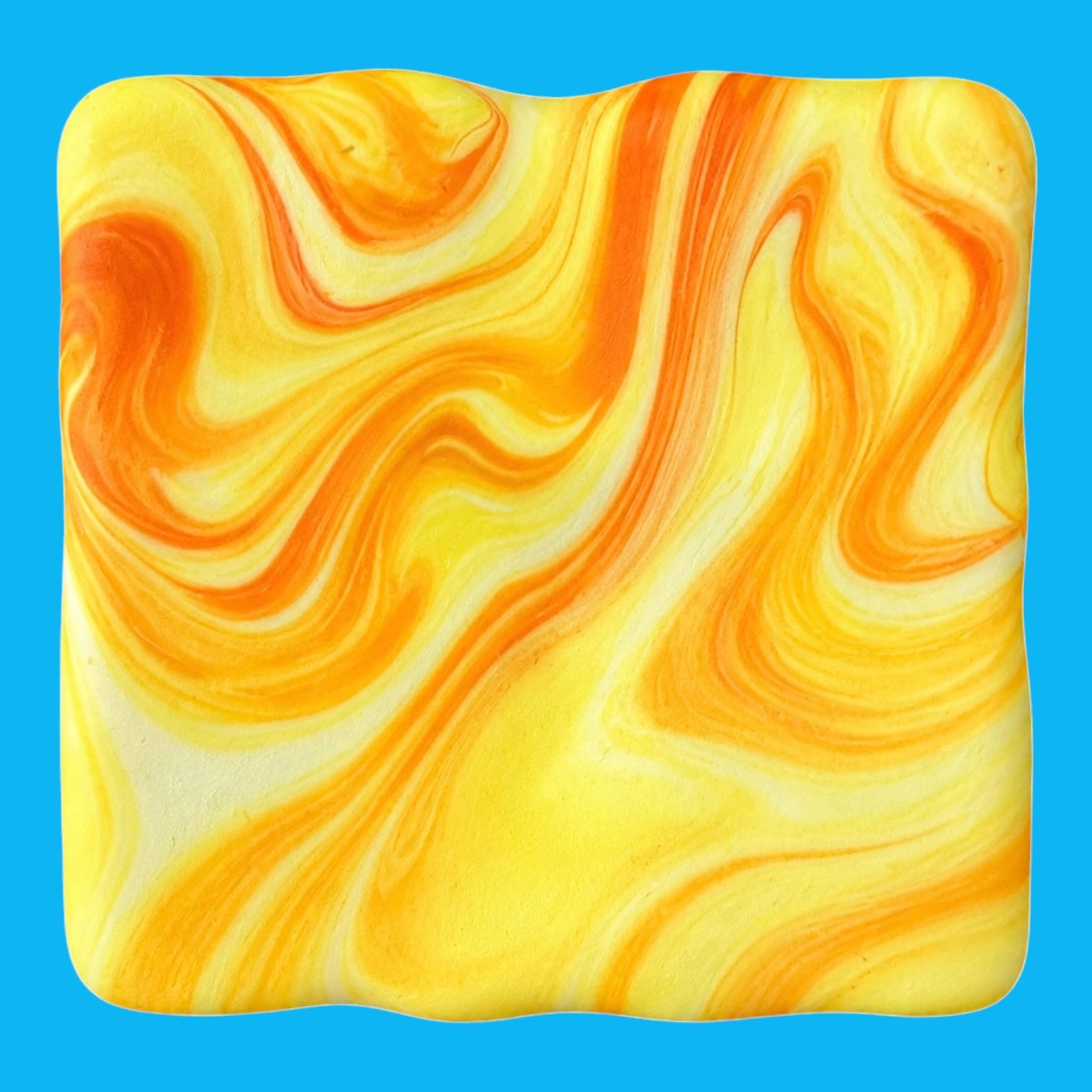 Cheese Squeeze Marble Squishy – Colourful Sensory Stress Relief Fidget Toy