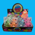 Crystal Squish Stretch Ball Animal Toy – Glitter Sensory Stress Relief Fidget Toy for Kids