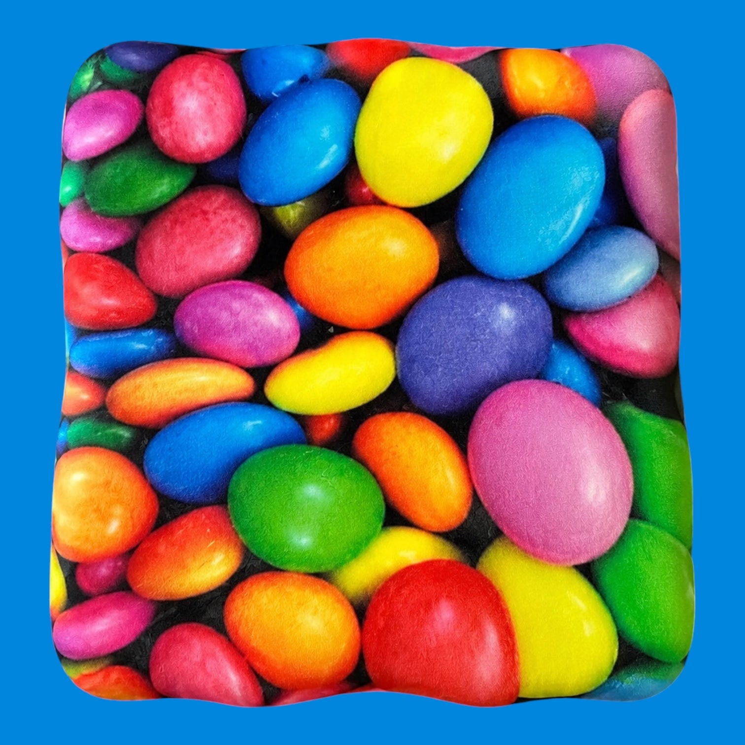 Cheese Squeeze Marble Squishy – Colourful Sensory Stress Relief Fidget Toy