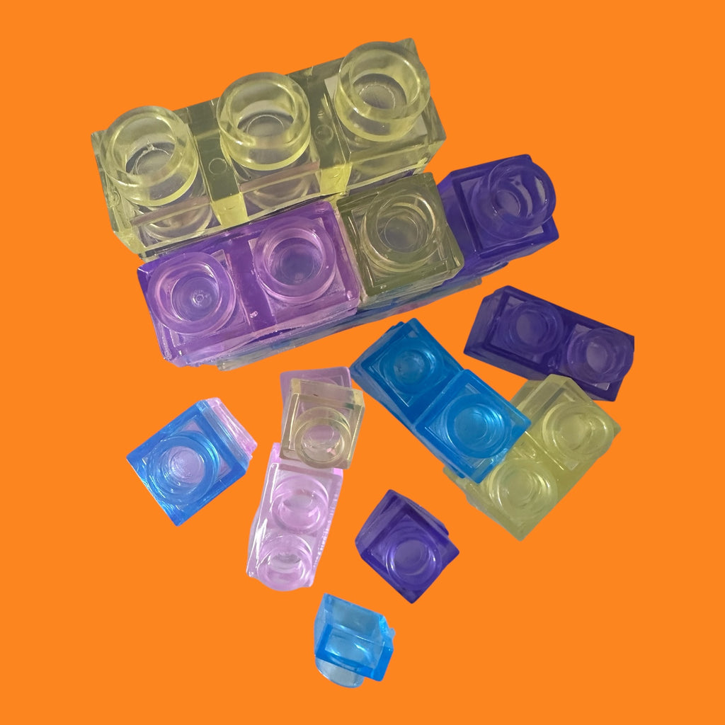 Jelly Building Blocks – 40 Piece Sensory Construction Set