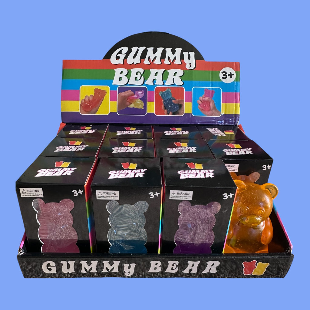 Gummy sugar filled Bear Squishy – Sensory Stress Relief Toy