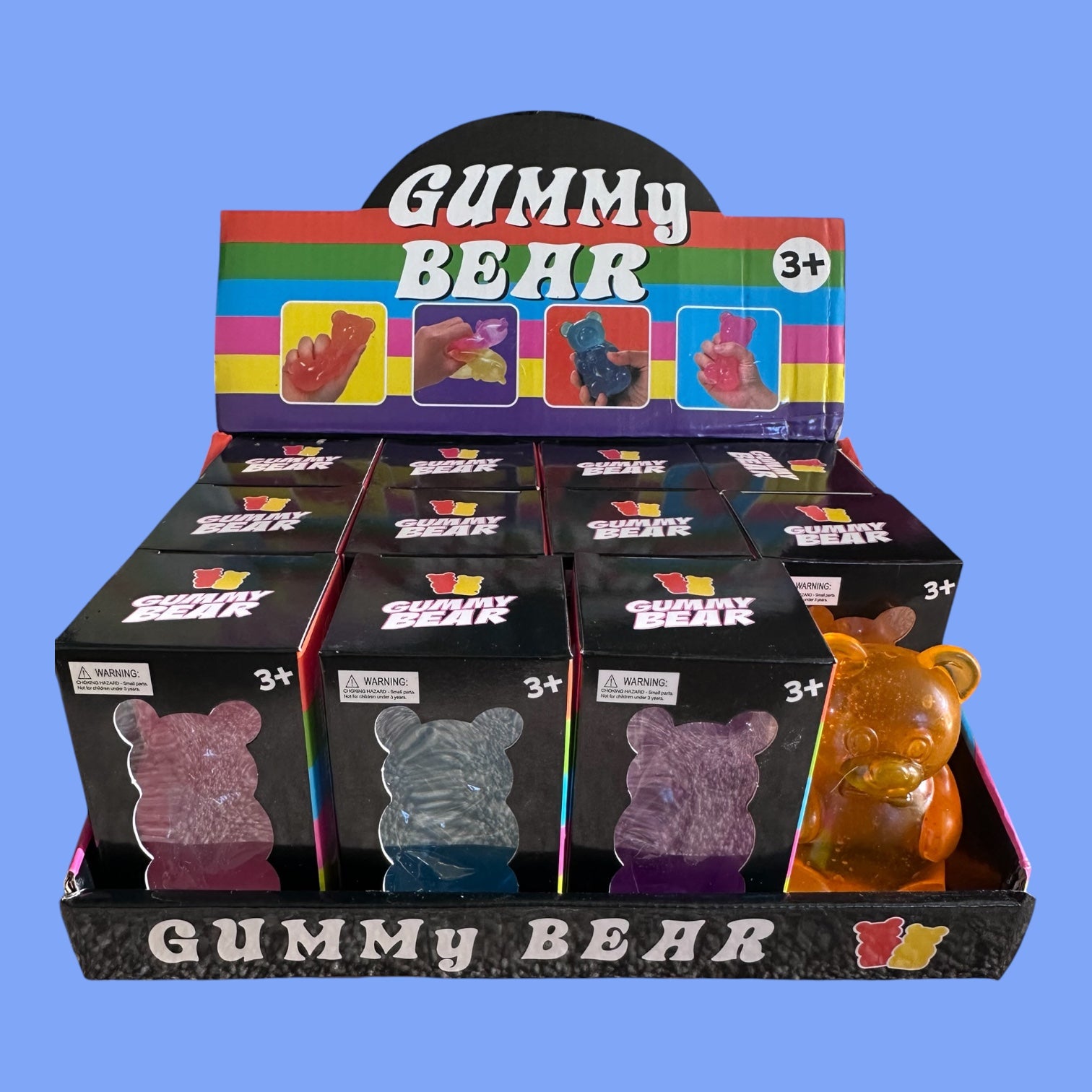 Gummy sugar filled Bear Squishy – Sensory Stress Relief Toy