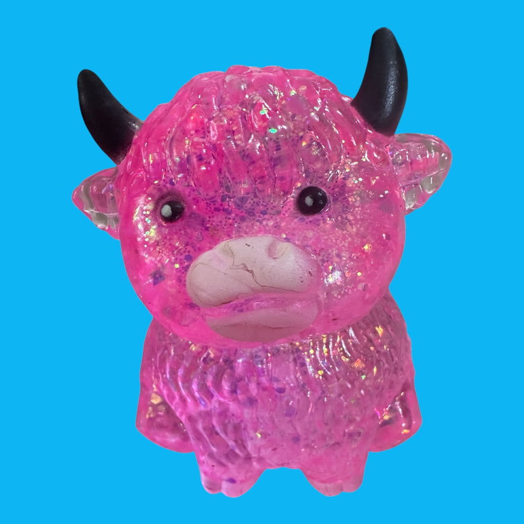 Crystal Squish Stretch Ball Animal Toy – Glitter Sensory Stress Relief Fidget Toy for Kids
