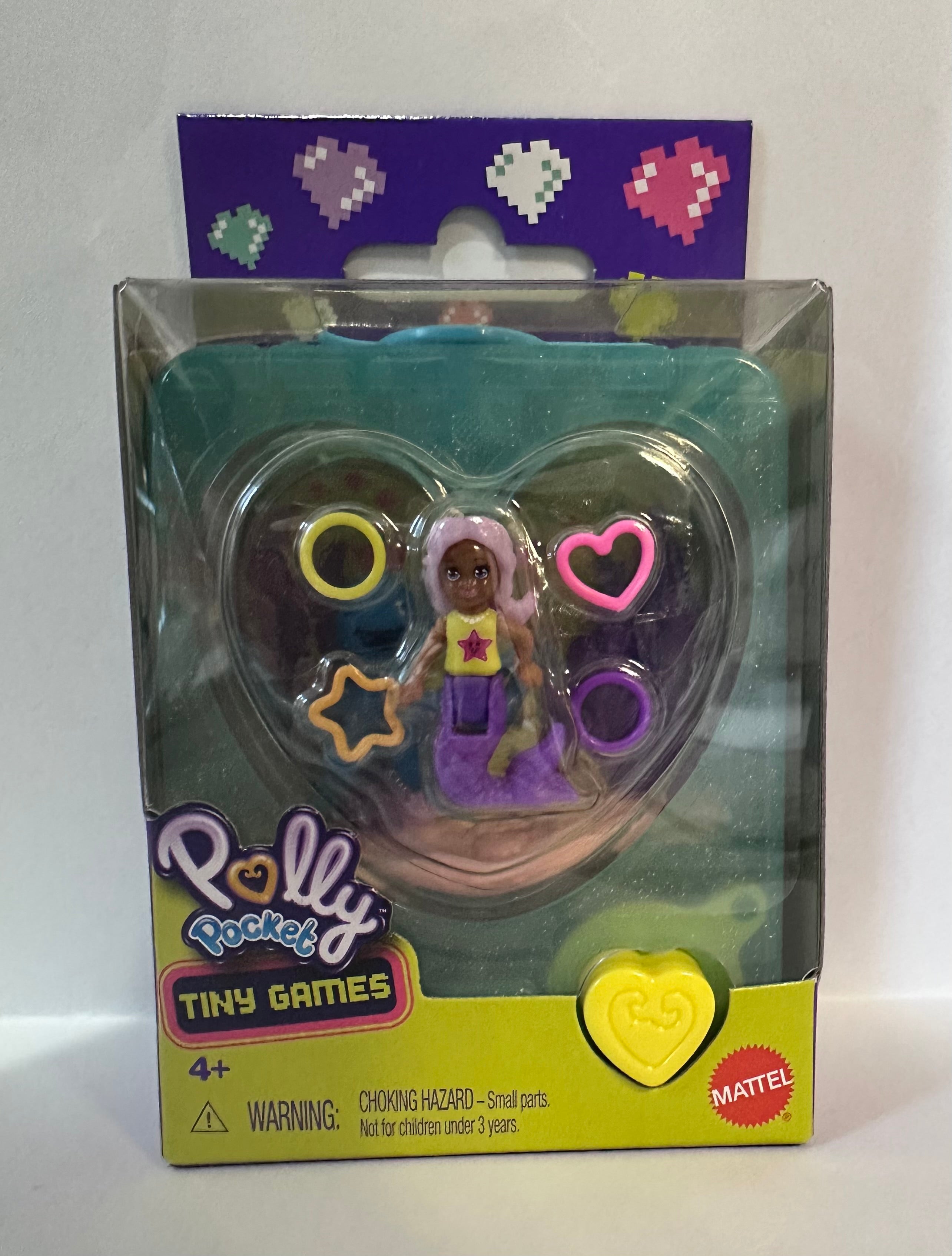 Polly Pocket Tiny Games Mini Playset – Assorted Collectible Figures