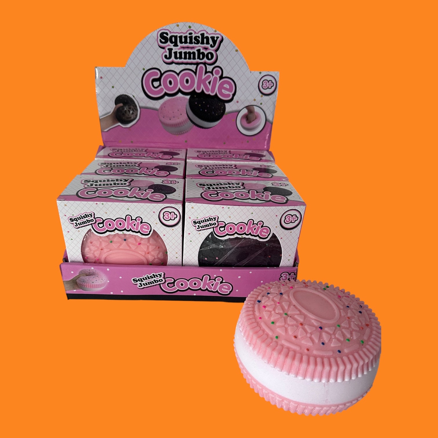 Squishy Jumbo Cookie – Giant Slow Rising Sensory Fidget Toy