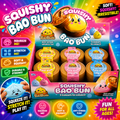 BaoBuds Squishy Bao Bun – Soft & Squishy Sensory Toy (3 Colours Available)