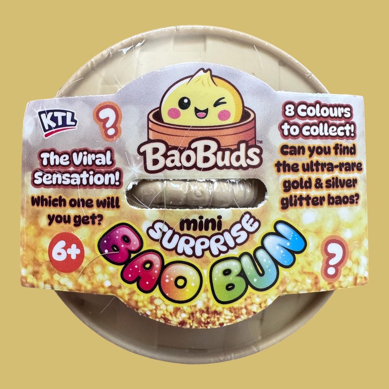 BaoBuds Mini auger filled  Surprise Bao Bun – Collectible Sensory Squishy