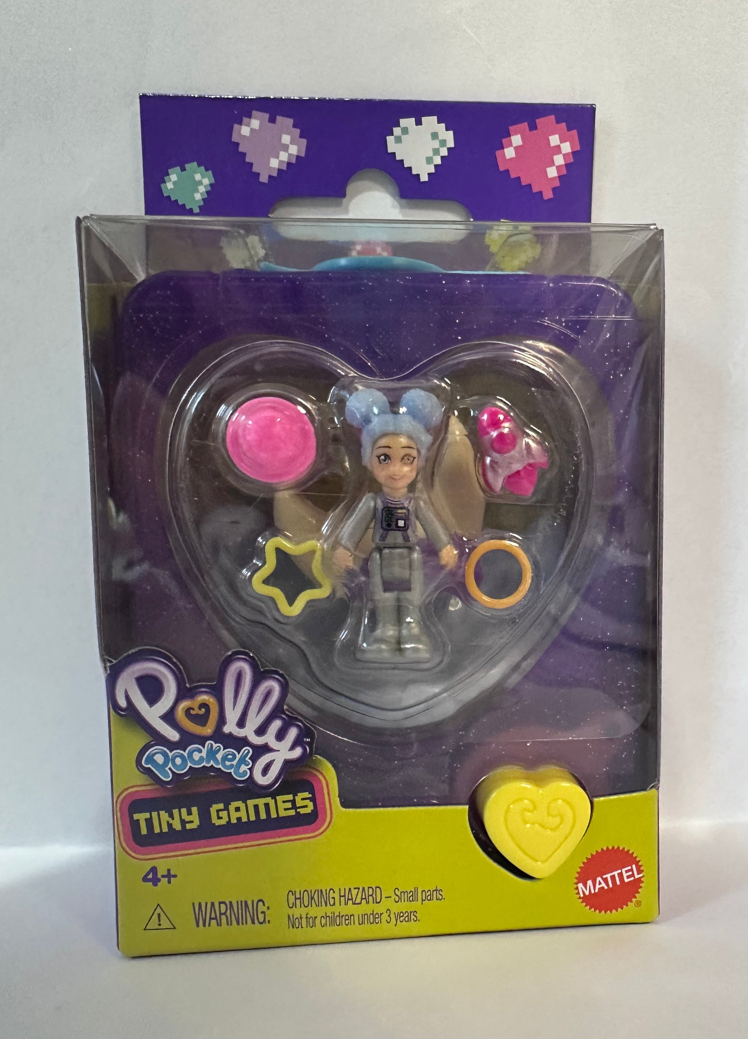 Polly Pocket Tiny Games Mini Playset – Assorted Collectible Figures