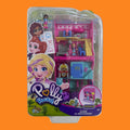 Polly Pocket Micro Pollyville Diner Playset – Mini Doll House Toy Set for Kids