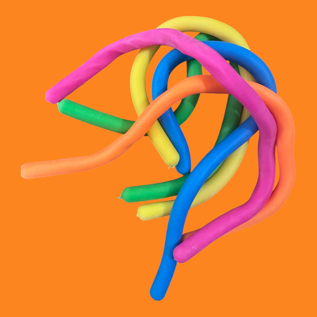 Noodles Stretch & Squish Sensory Toy – Super Stretchy Fidget Stress Relief Toy for Kids & Adults