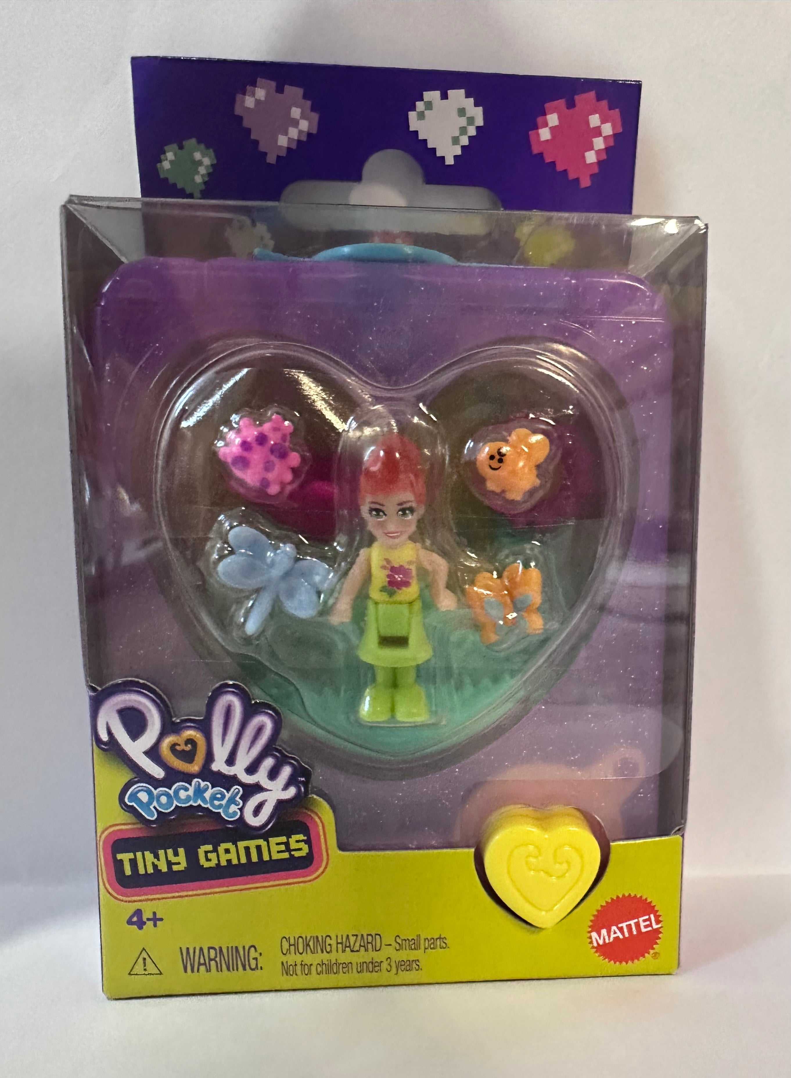 Polly Pocket Tiny Games Mini Playset – Assorted Collectible Figures
