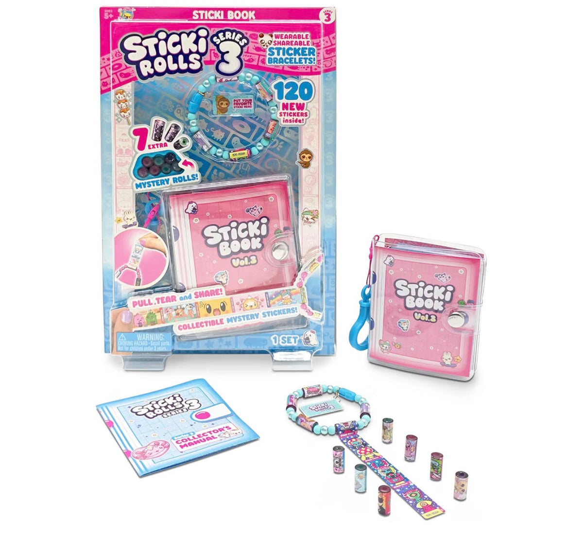 Sticki Rolls Collectible Sticker Sets