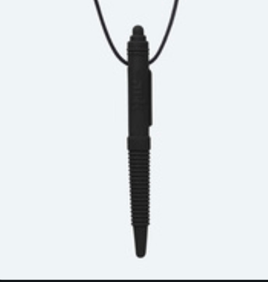 1 ARK Chewable Pen Necklace (Ribbed)