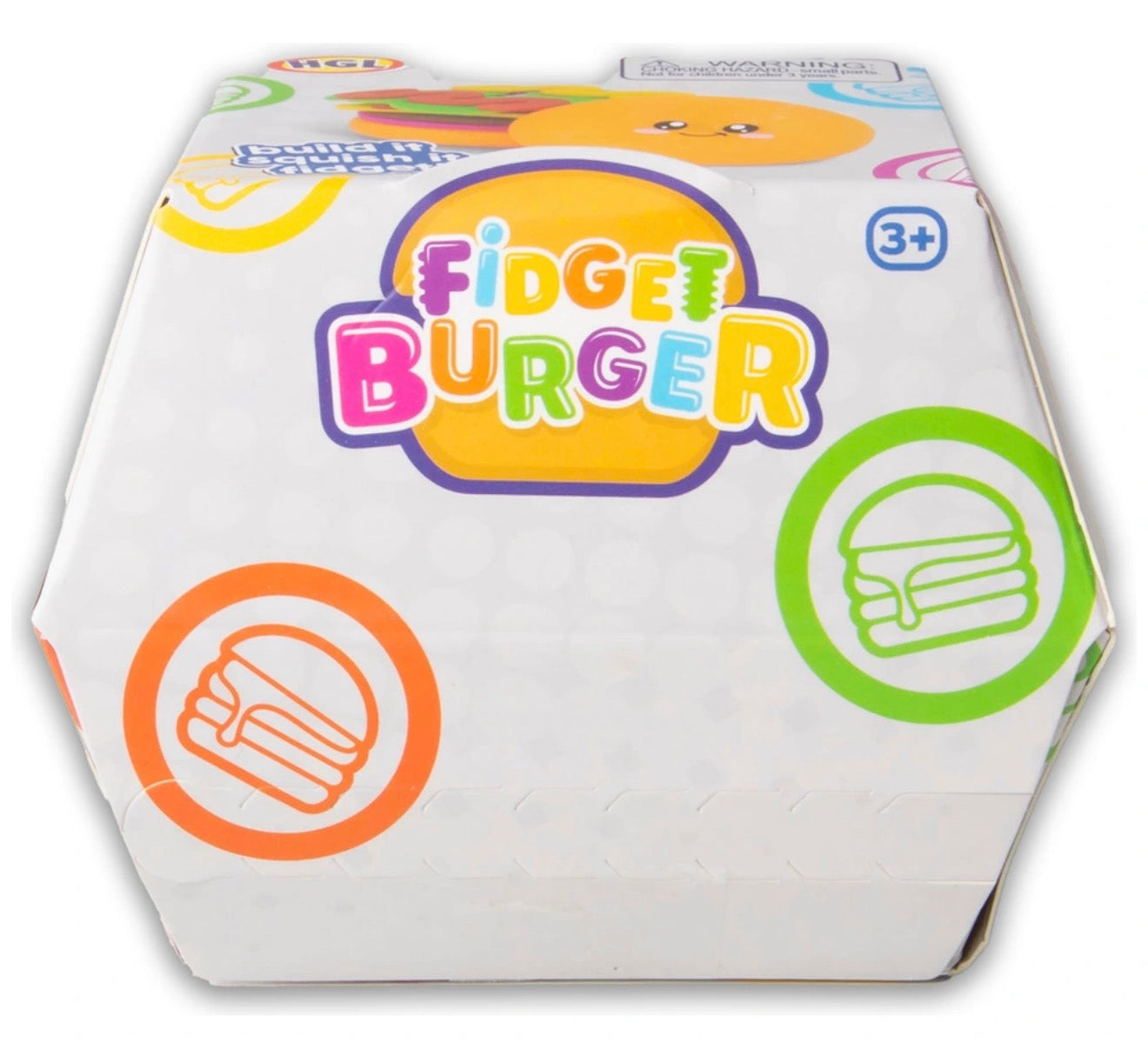 Fidget Burger – Build, Squish & Fidget Sensory Toy