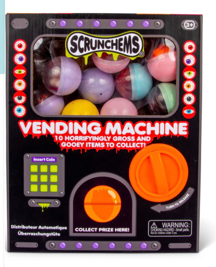 SCRUNCHEMS GROSS VENDING MACHINE