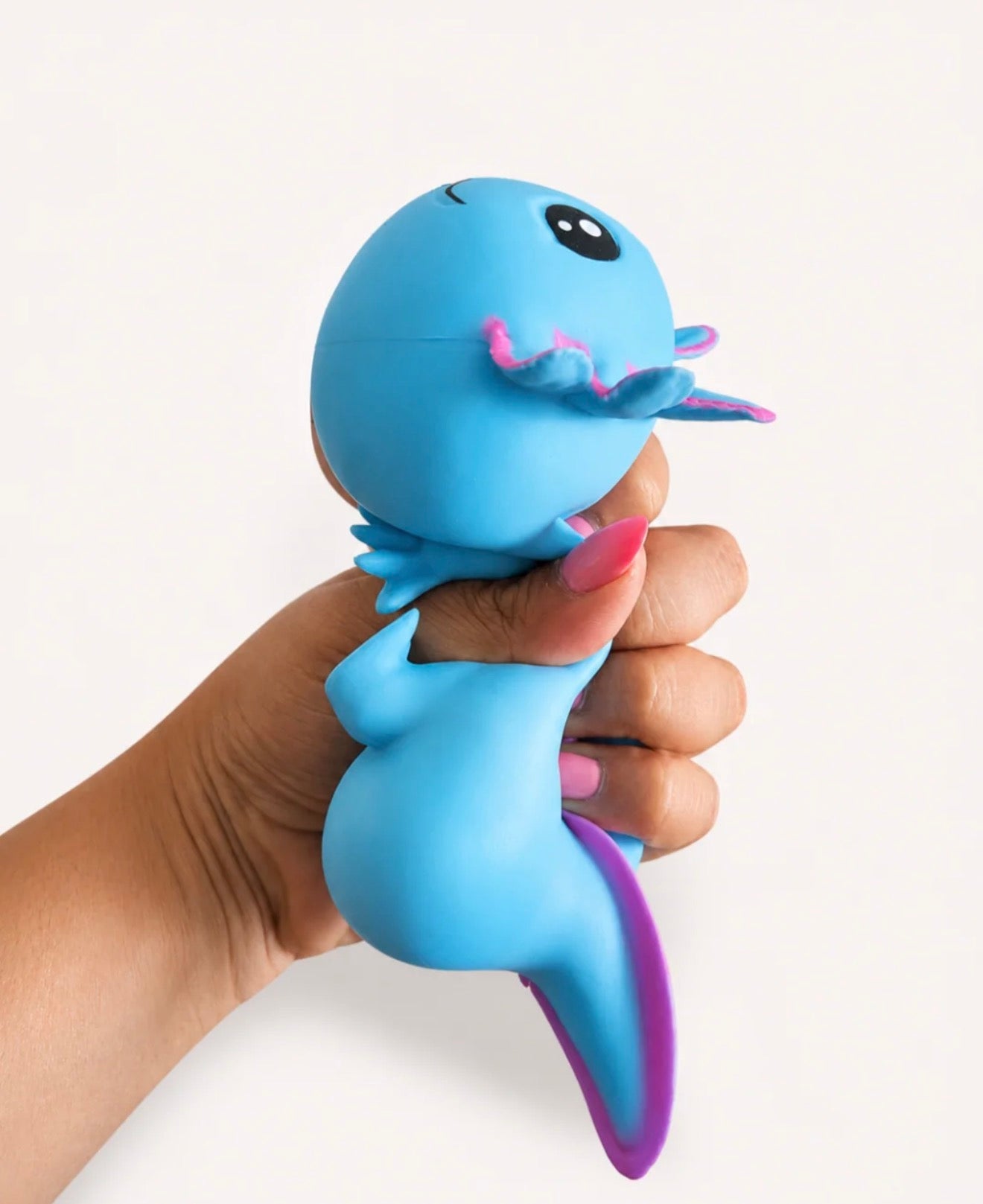 GIANT Axolotl 16cm Wibbly Wobbly Squishies KTL