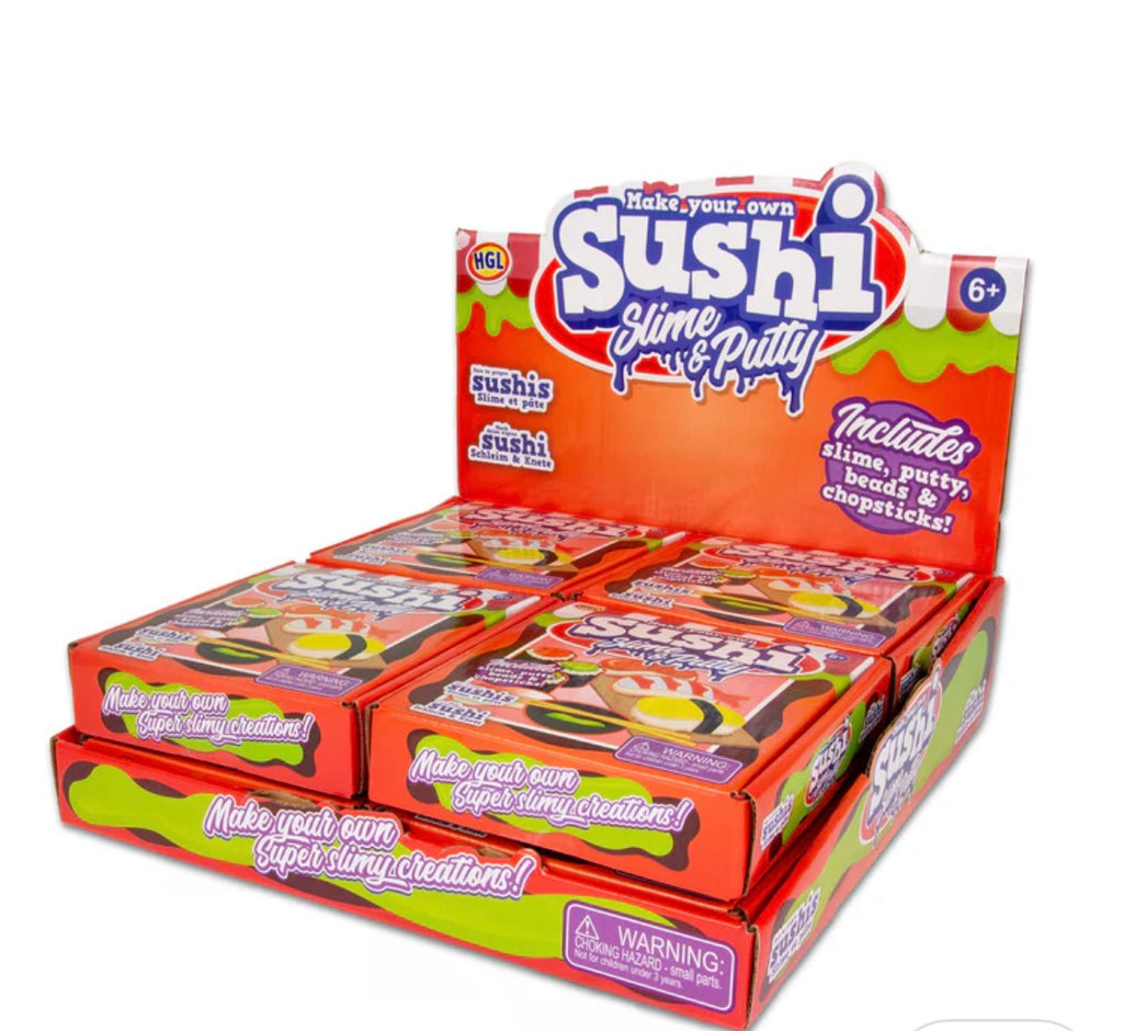 MAKE YOUR OWN SUSHI SLIME & PUTTY