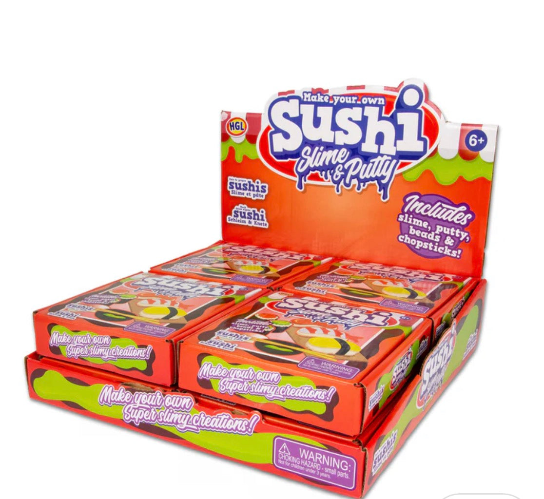 MAKE YOUR OWN SUSHI SLIME & PUTTY