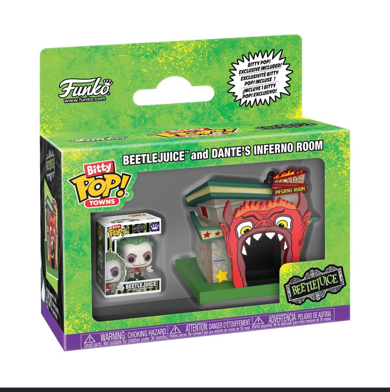 Bitty Pop! Towns – Beetlejuice™ & Dante’s Inferno Room
