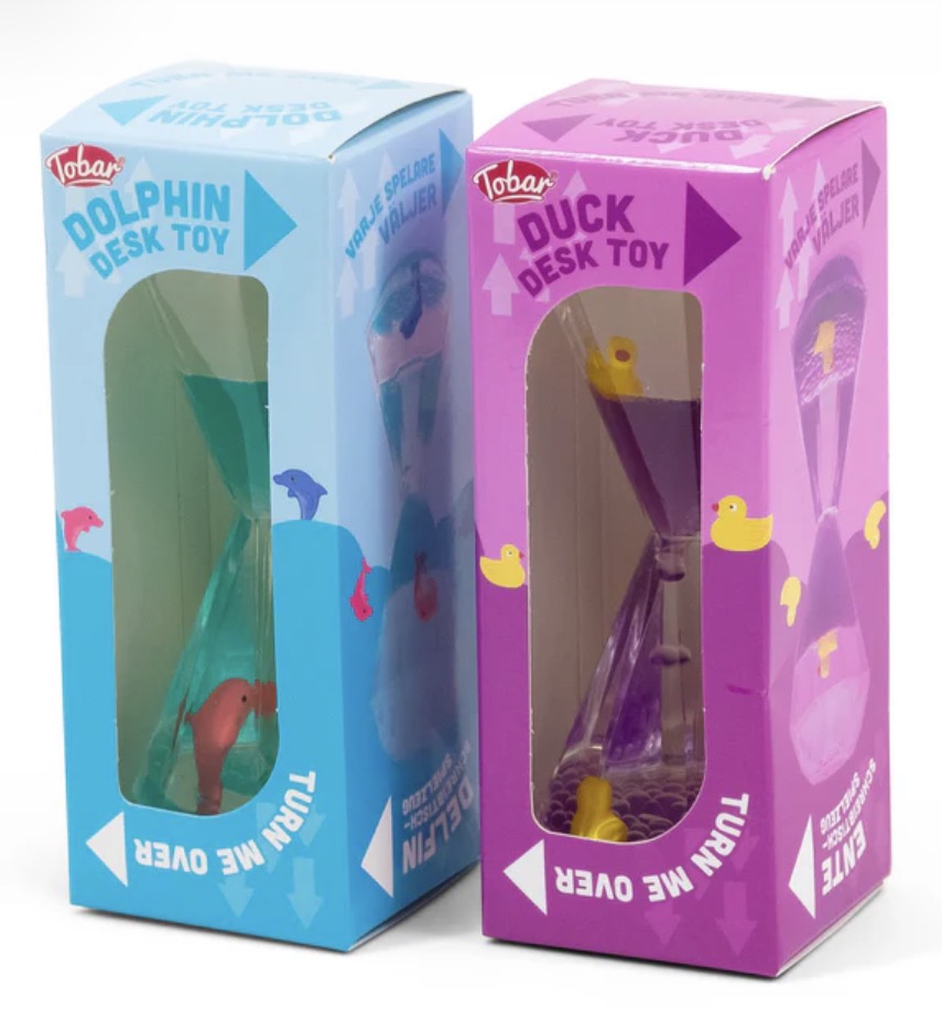 DOLPHIN, DUCK AND PENGUIN DESK TOY