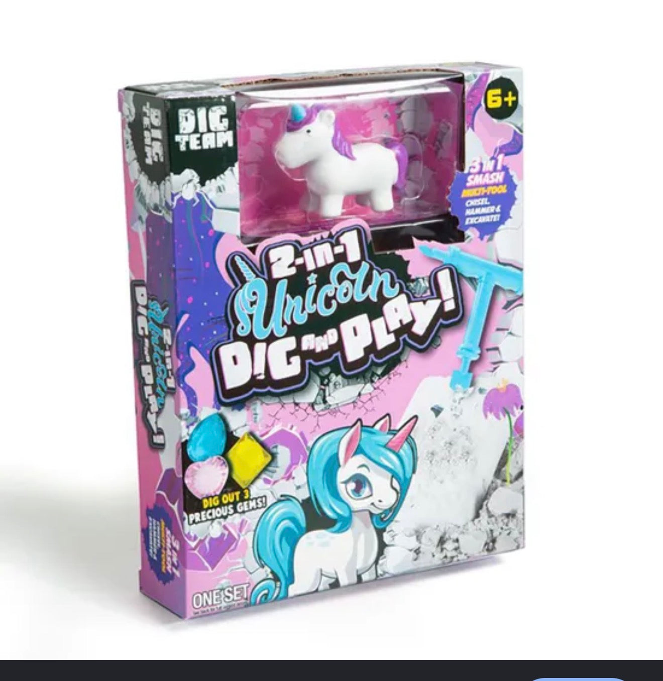 2 in 1 Unicorn Dig and Play