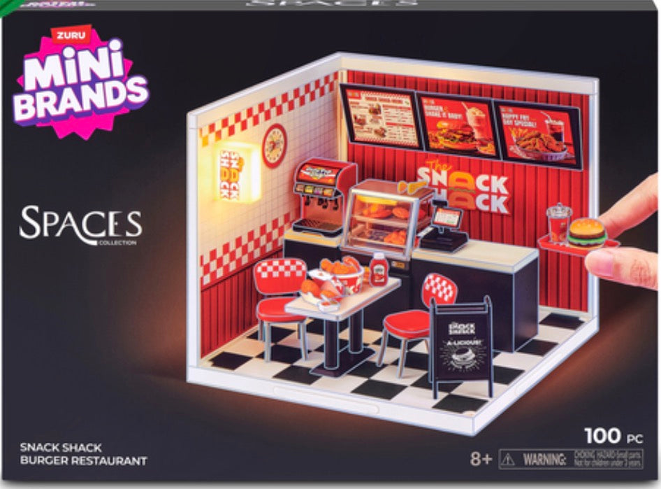 Mini Brands Mini Spaces Collection Mystery Capsule by ZURU (Styles Vary)