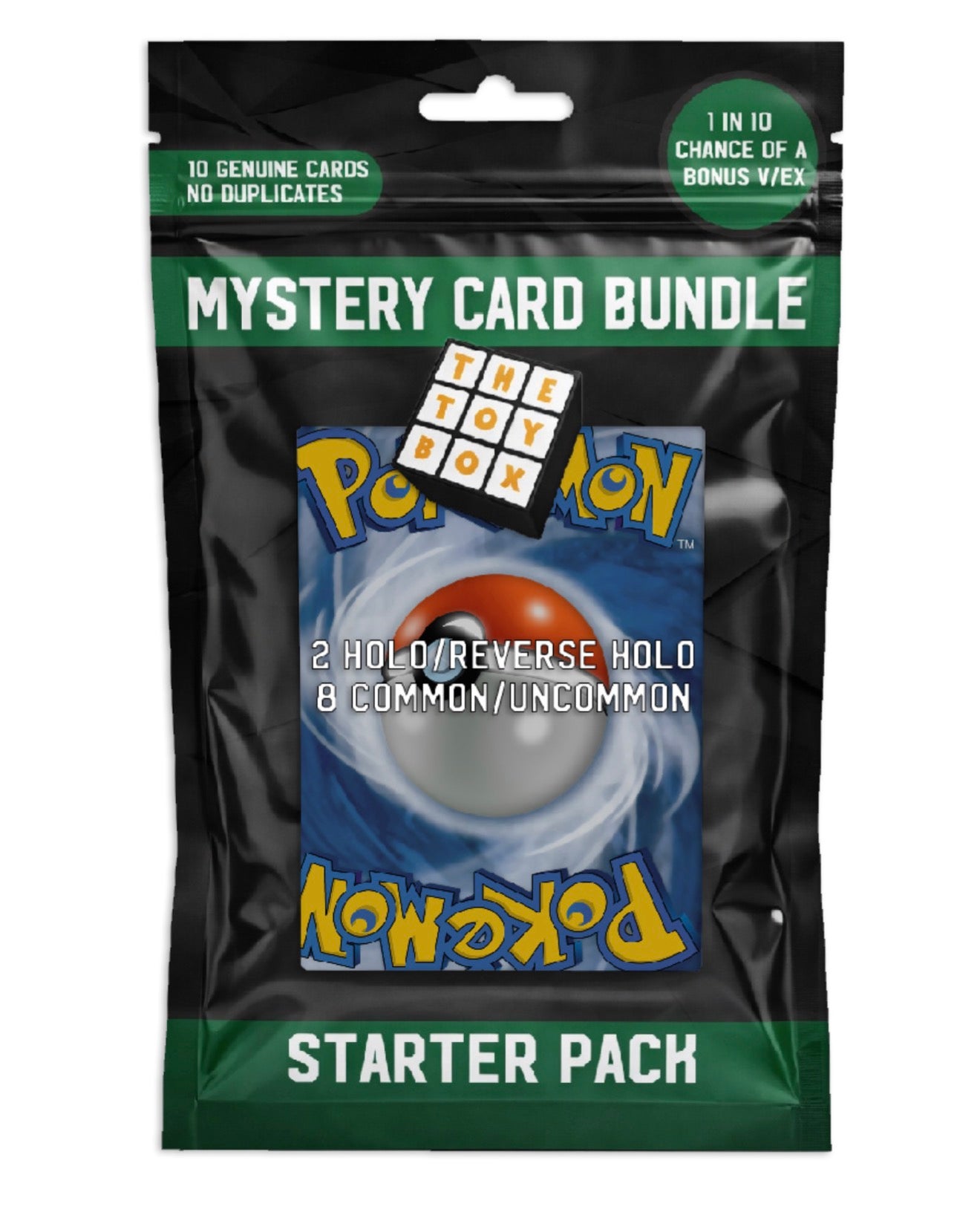 Mystery Card Bundle – Genuine Trading Card Mystery Pack | Pokémon Inspired | No Duplicates | Ultra Rare Chase Cards