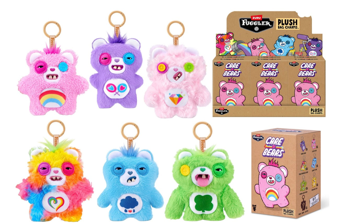 Fuggler x Care Bear by ZURU Character Keyring Assortment