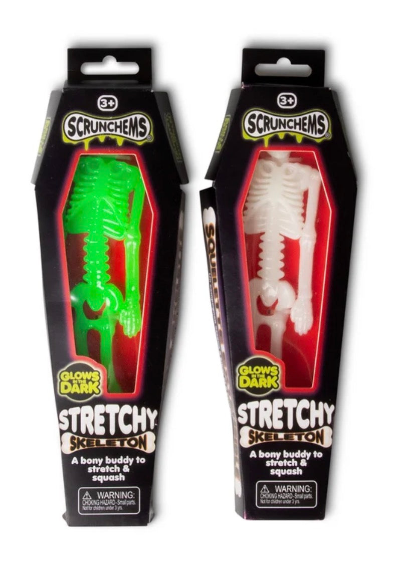 SCRUNCHEMS STRETCHY SKELETON Glow in theDark