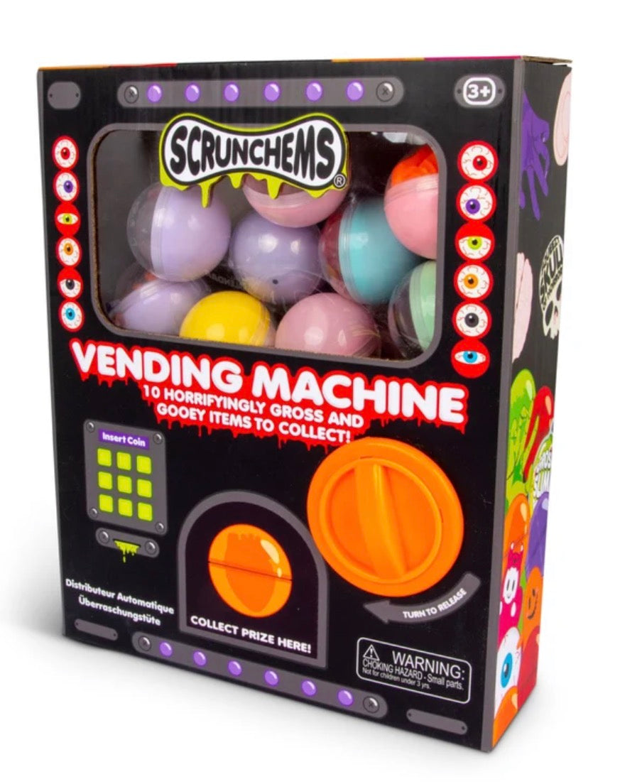 SCRUNCHEMS GROSS VENDING MACHINE