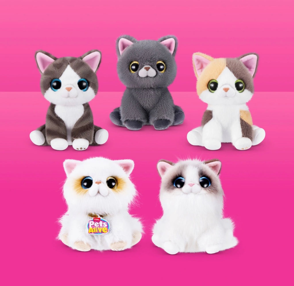 Pets Alive by ZURU Smitten Kittens Interactive Plush Series 2 Assortment
