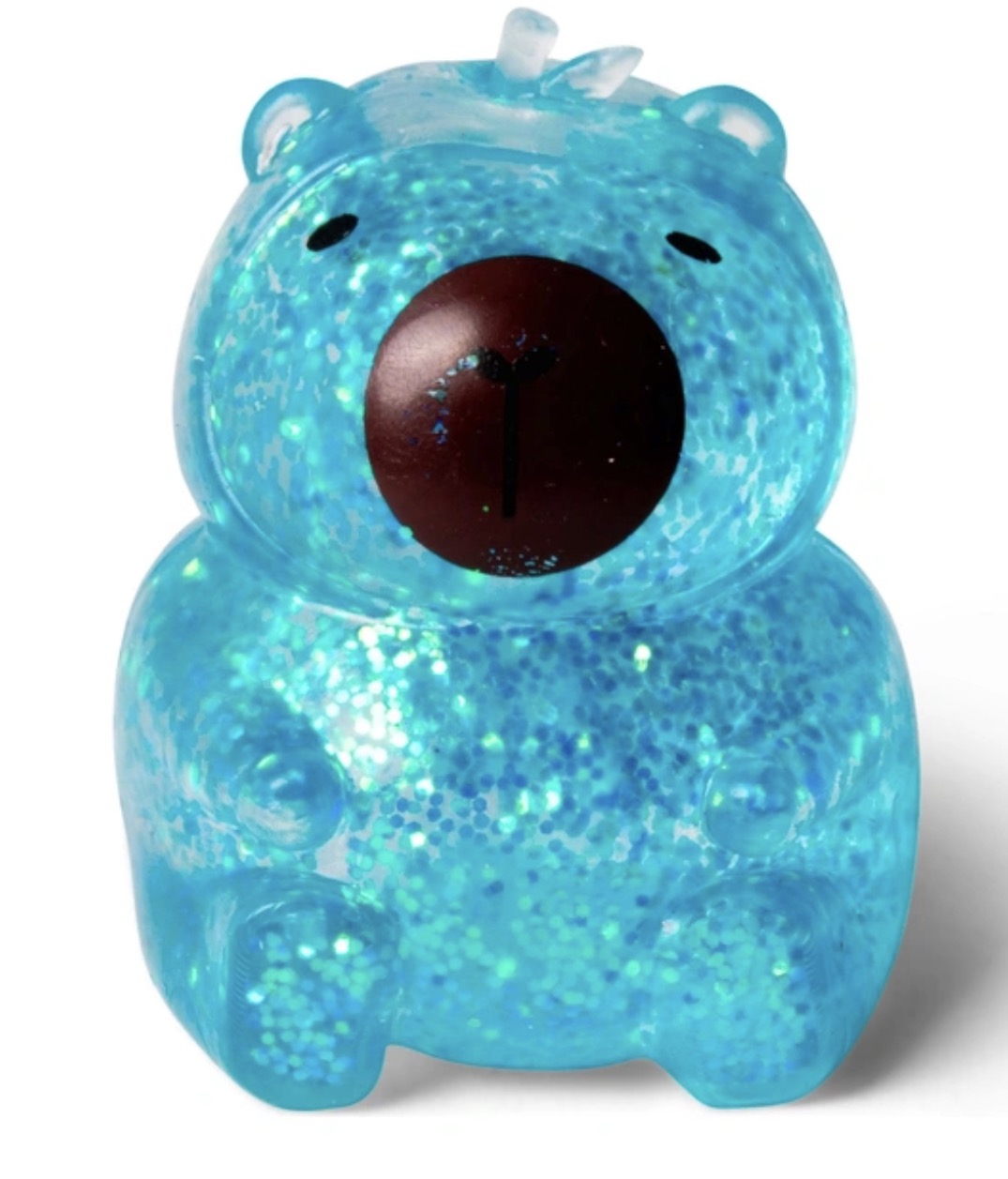 Scrunchems Glitter Sugar-Filled Capybara Squeeze Toy