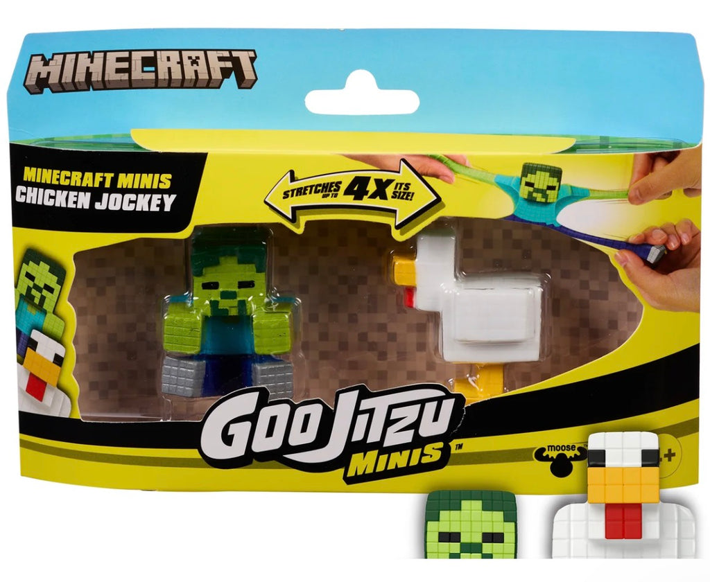 Goo Jitzu Minecraft Minis 2 Pack - Zombie & Chicken
