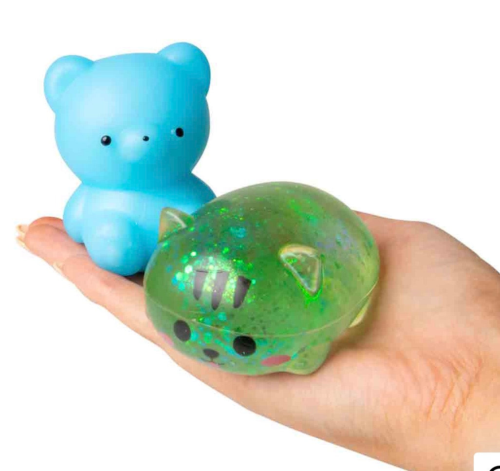 Scrunchems Surprise Box | 6 Mystery Sensory Toys | Squishy Fidget Gift Box | Ages 3+