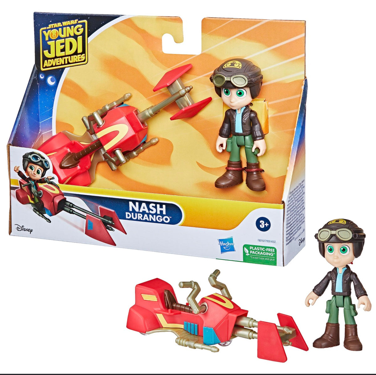 Star Wars Young Jedi Adventures Figure & Vehicle Set – Choose Your Character