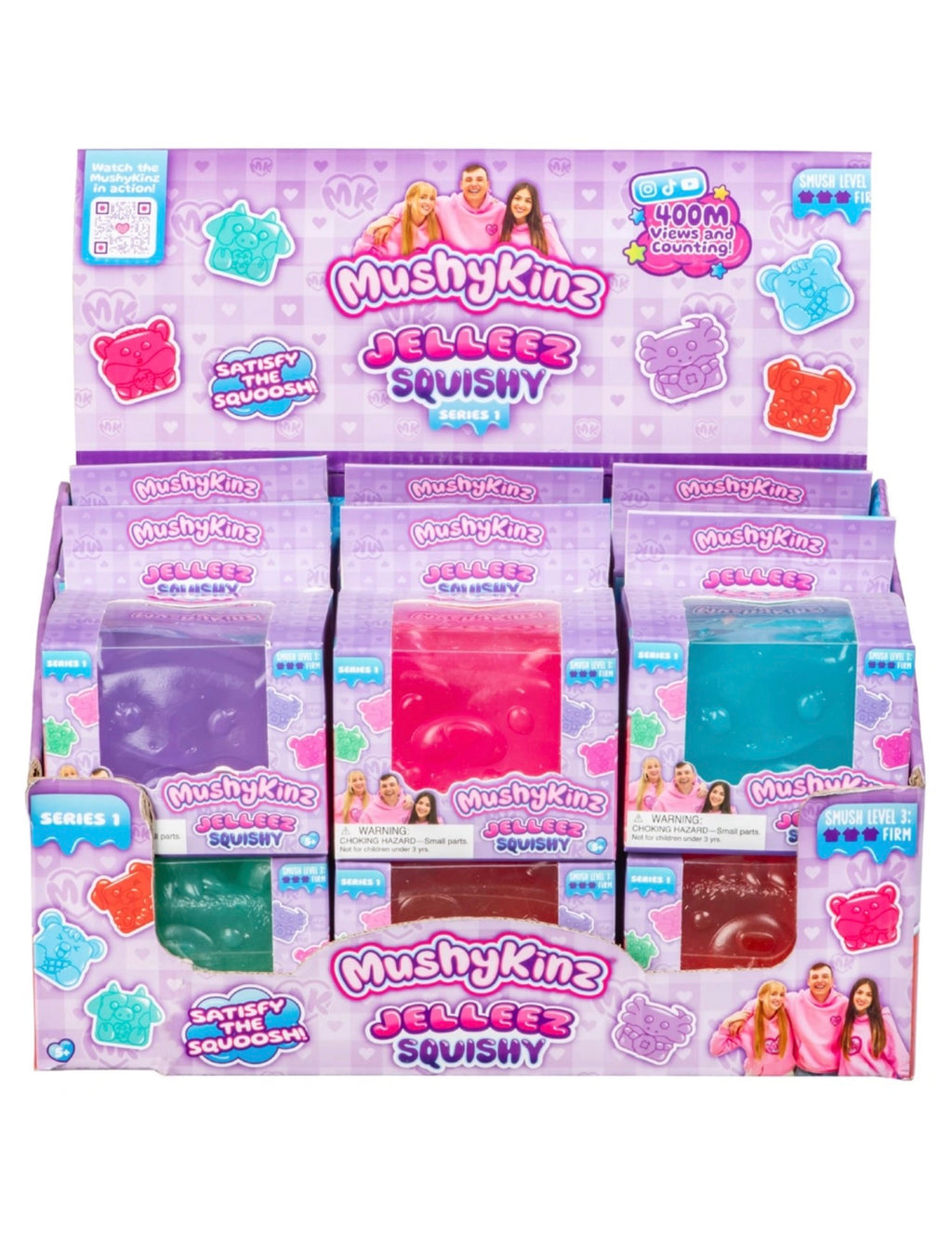 MushyKinz Jelleez Squishy Fidget Toy Assortment