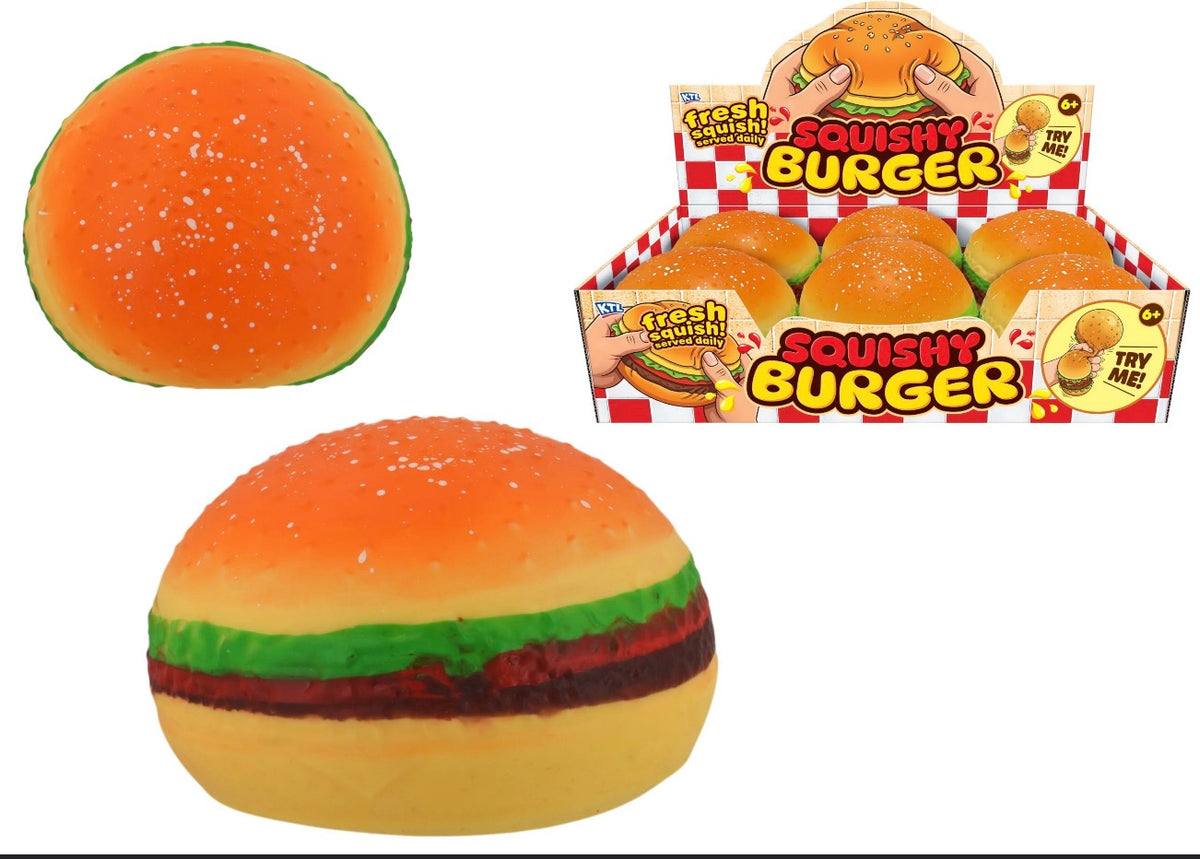 KTL: Jumbo Squishy Hamburger - Single Pack