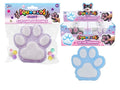 Large Squeezos - Fluffy Cats Paw Squishies With Glitter & Bobbles - Single Pack