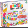 Decorate Your Own Trinket Keepsake Box Craft Kit | DIY Bead Art Jewellery Box | Ages 6+