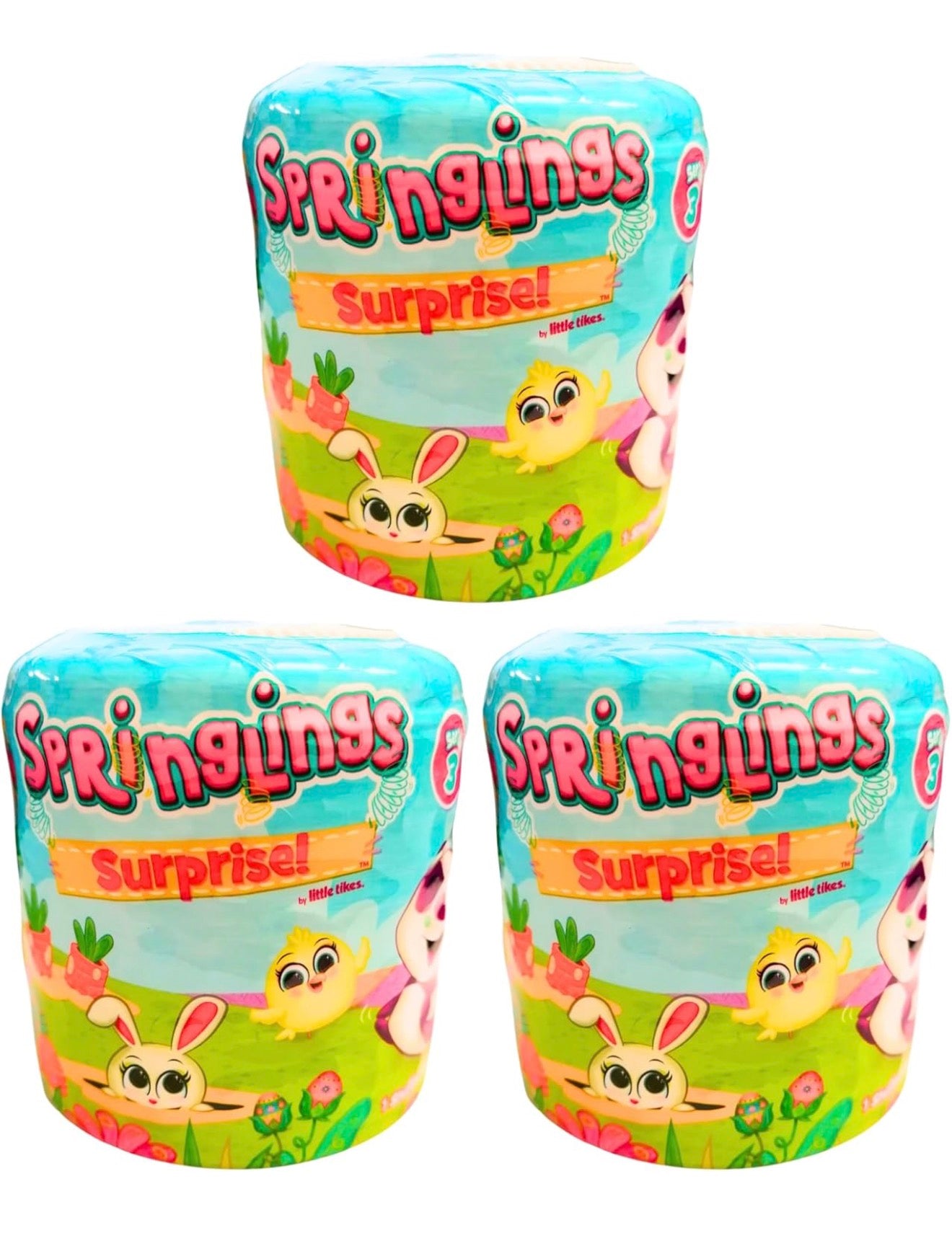 Springlings Surprise! Mystery Plush Collectible Pod | Soft Cute Surprise Toy | Little Tikes