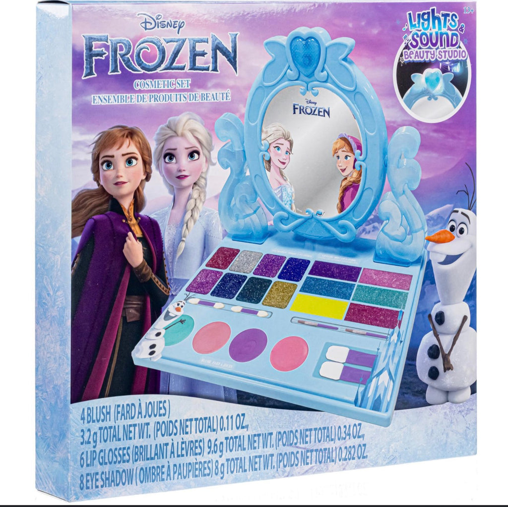 Disney Frozen Lights & Sound Beauty Studio Cosmetic Set