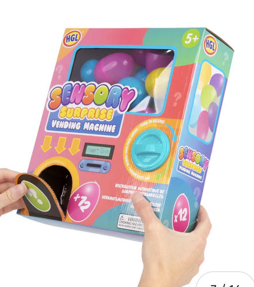 SENSORY SURPRISE VENDING MACHINE