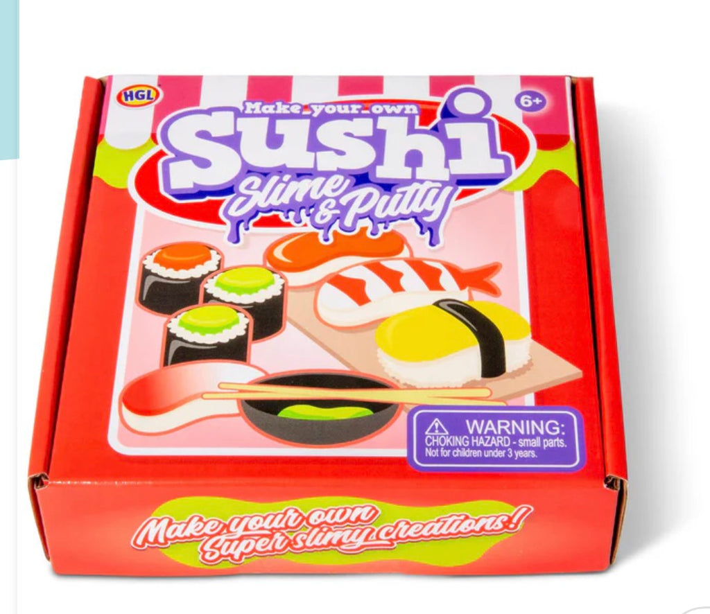 MAKE YOUR OWN SUSHI SLIME & PUTTY