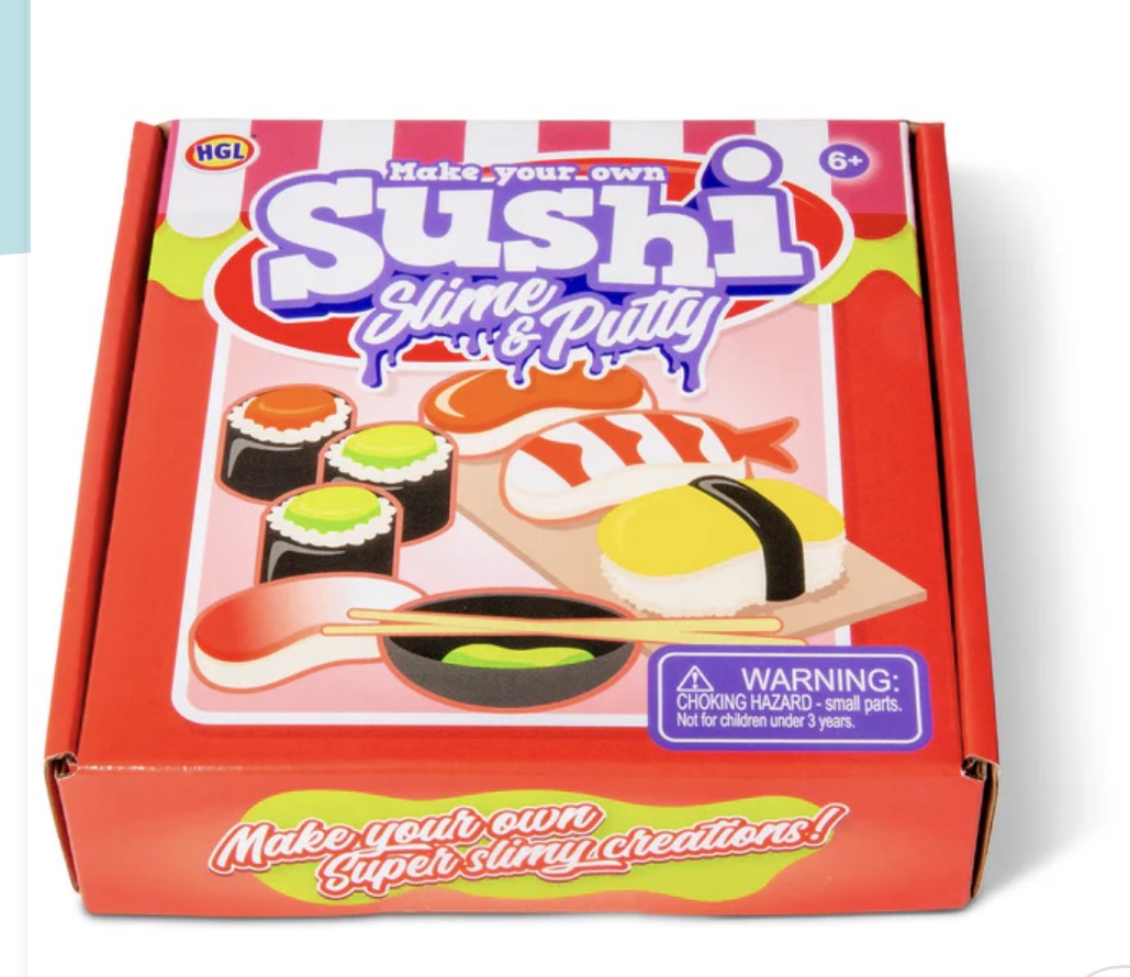MAKE YOUR OWN SUSHI SLIME & PUTTY